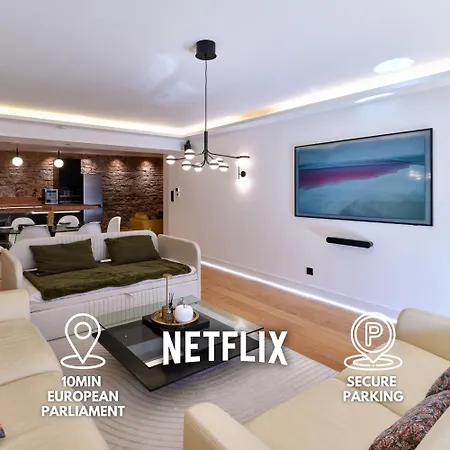 Le Luxury Loft - Parlement Europeen L Parking L Netflix - Spacieux & Unique Strasbourg