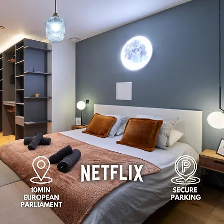 Apartment Le Luxury Loft - Parlement Europeen L Parking L Netflix - Spacieux & Unique